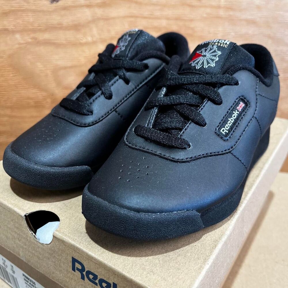 Reebok Black First-shoes-baby-shoes